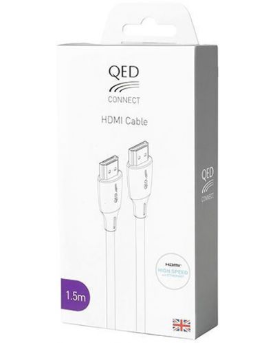 Кабел QED - Connect QE8164, HDMI/HDMI, 1.5m, черен - 2
