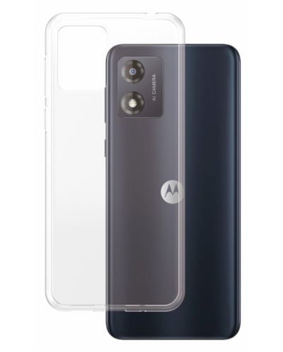 Калъф Safe - Motorola Moto E13, прозрачен - 1