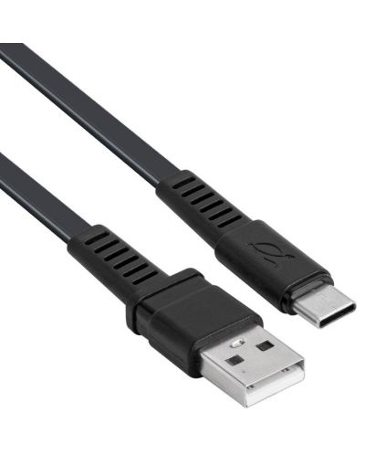 Кабел Rivacase - PS6002BK12, USB-C/USB-А, 1.2 m, черен - 4