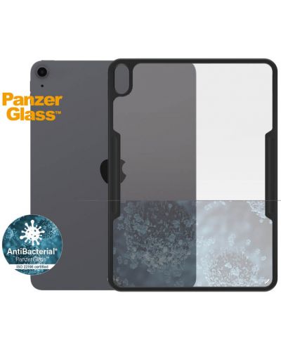 Калъф PanzerGlass - ClearCase, iPad Air 10.9 2020, прозрачен/черен - 1