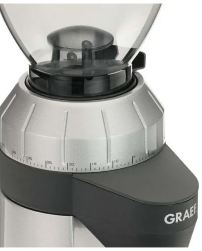 Кафемелачка Graef - CM800EU, 128W, 350 g, сребриста - 3