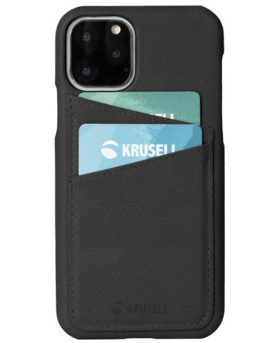 Калъф Krusell - Sunne Card, iPhone 11 Pro Max, черен - 2