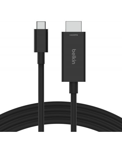 Кабел Belkin - USB-C/HDMI 2.1, 2m, черен - 1