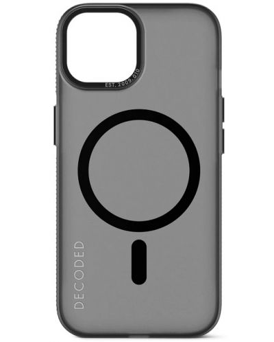 Калъф Decoded - Recycled Plastic Grip, iPhone 15, черен - 1