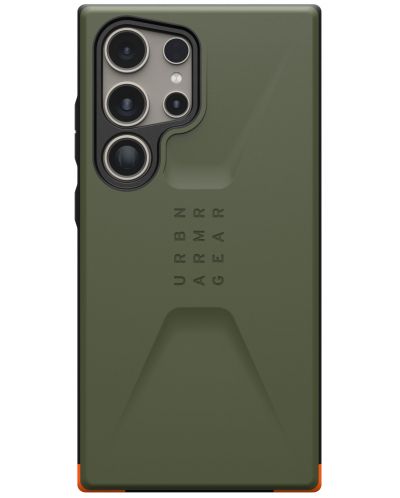 Калъф UAG - Civilian, Galaxy S24 Ultra, зелен - 1