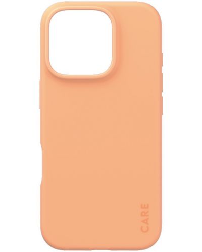 Калъф CARE - Fashionable, iPhone 16 Pro, Peachy - 2