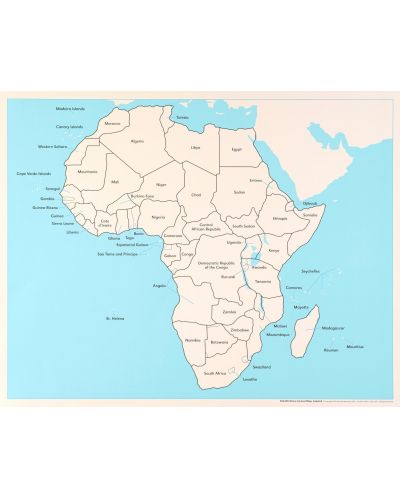 Карта на Африка Smart Baby - 1