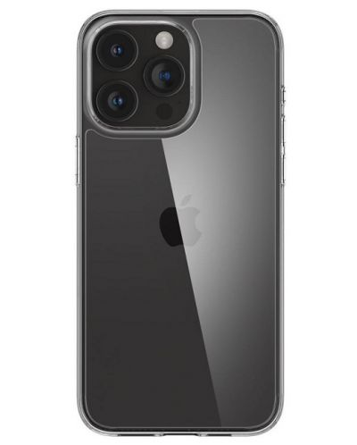 Калъф Spigen - Air Skin Hybrid, iPhone 15 Pro, Crystal Clear - 1