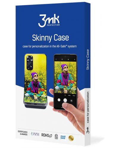 Калъф 3mk - Skinny, Galaxy A22 5G, прозрачен - 1