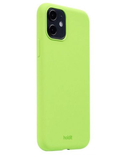 Калъф Holdit - Silicone, iPhone 11/XR, Acid Green - 2