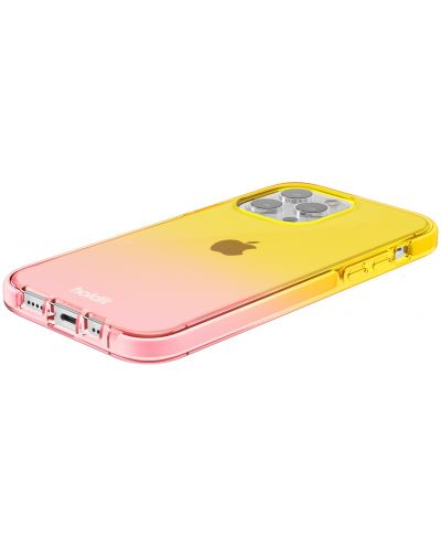 Калъф Holdit - SeeThru, iPhone 14 Pro, Bright Pink/Orange Juice - 3