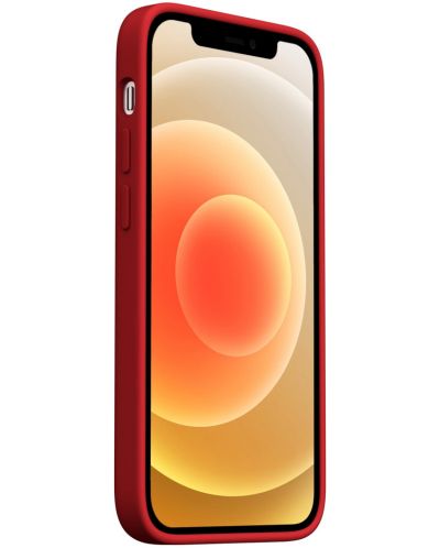 Калъф Next One - Silicon MagSafe, iPhone 12 mini, червен - 3