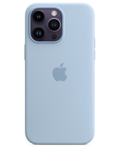 Калъф Apple - Silicone MagSafe, iPhone 14 Pro Max, Sky - 1