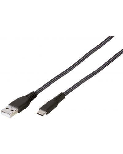Кабел Vivanco 61693, Longlife, USB Type-C, 2.5 метра - 1