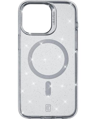 Калъф Cellularline - Sparkle Mag, iPhone 15 Pro Max, прозрачен - 1