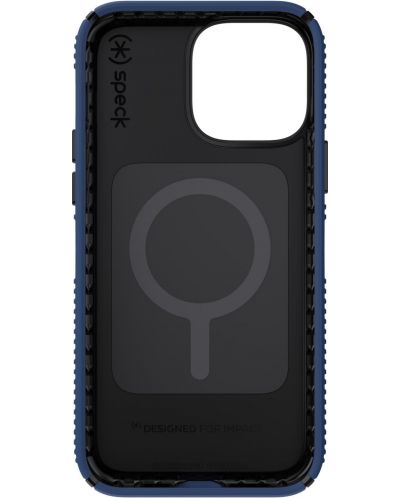 Калъф Speck - Presidio 2 Grip MagSafe, iPhone 13 Pro Max, син - 2