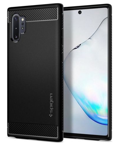Калъф Spigen - Rugged Armor, Galaxy Note10 Plus, черен - 1