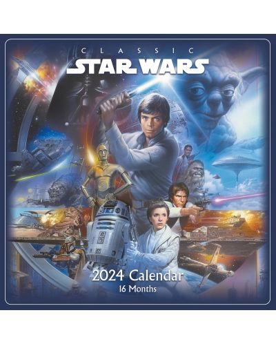 Календар Pyramid Movies: Star Wars - Classics 2024 - 1