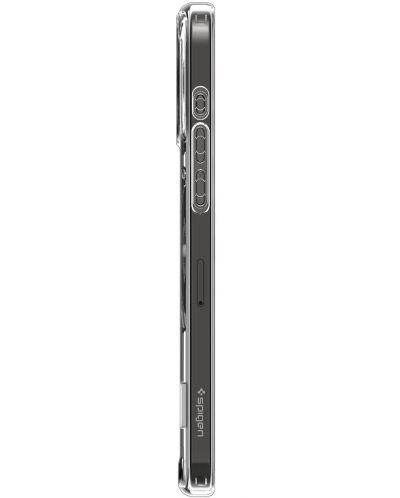 Калъф Spigen - Ultra Hybrid S, iPhone 15 Pro Max, Crystal Clear - 9