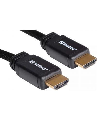 Кабел Sandberg - HDMI/HDMI, 5m, черен - 2