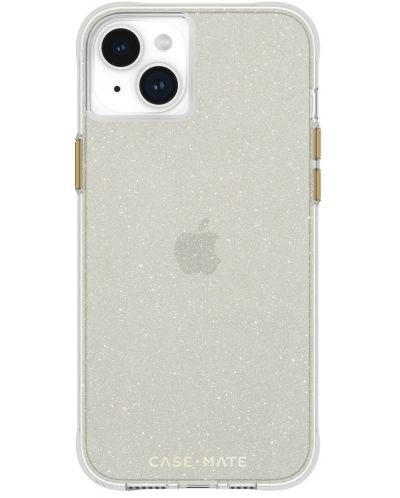 Калъф Case-Mate - Sheer Crystal MagSafe, iPhone 15 Plus, сребрист - 1