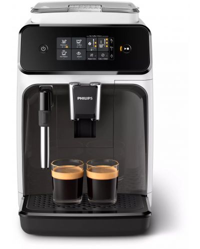 Кафеавтомат Philips - Series 1200, EP1223/00, 15 bar, 1.8 l, бял/черен - 2