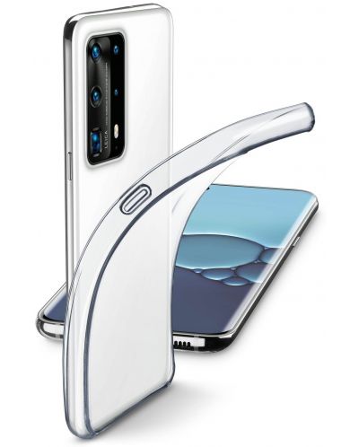 Калъф Cellularline - Fine, Huawei P40 Lite, прозрачен - 2