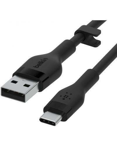 Кабел Belkin - Boost Charge, USB-A/USB-C, 1 m, черен - 3
