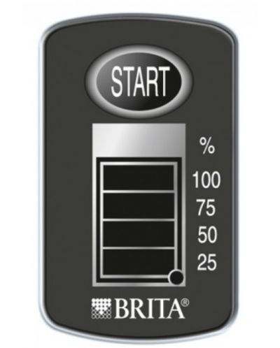 Кана за филтриране BRITA - Marella XL Memo, 3.5 l, черна - 8