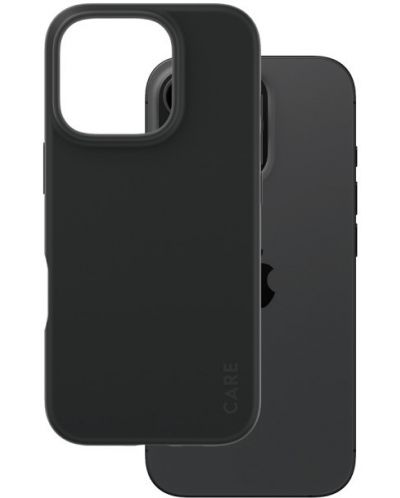 Калъф CARE - Fashionable, iPhone 16 Pro, черен - 4