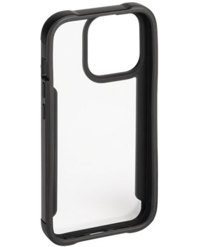 Калъф Hama - Metallic Frame, iPhone 14 Pro Max, прозрачен - 1