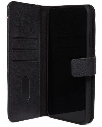 Калъф Decoded - Leather Detachable Wallet, iPhone 11, черен - 2