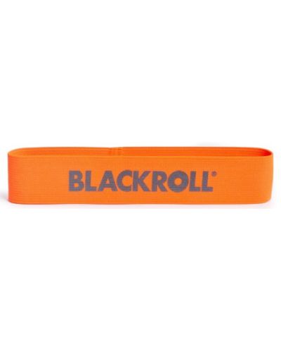Къс ластик с леко съпротивление Blackroll - Loop Band, оранжев - 1
