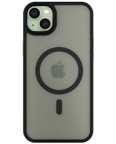 Калъф Next One - Black Mist Shield MagSafe, iPhone 15, черен - 2