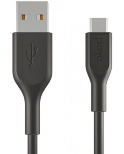 Кабел Belkin - Playa, USB-A/Micro USB, 1 m, черен - 1