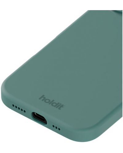 Калъф Holdit - Silicone, iPhone 16 Plus, Moss Green - 3