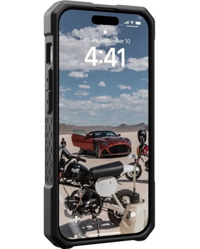 Калъф UAG - Monarch Pro MagSafe, iPhone 15 Pro, Carbon Fiber - 7