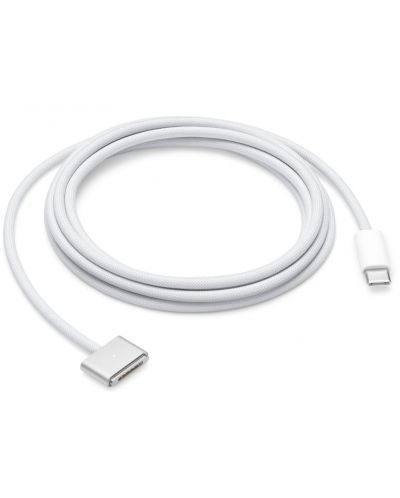 Кабел Apple - MLYV3ZM/A, USB-C/Magsafe 3, 2 m, бял - 1