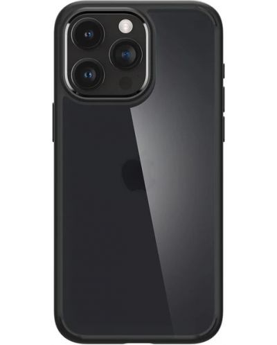 Калъф Spigen - Ultra Hybrid, iPhone 15 Pro Max, Frost Black - 1