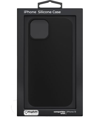 Калъф Next One - Silicon MagSafe, iPhone 13, черен - 9