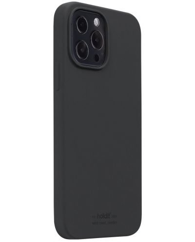 Калъф Holdit - Silicone, iPhone 13 Pro Max, черен - 2
