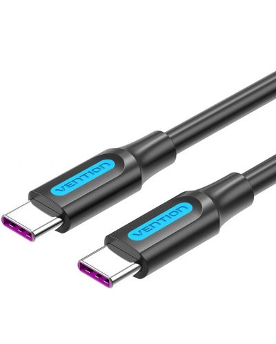 Кабел Vention - COTBF, USB-C/USB-C, 1 m, черен - 1