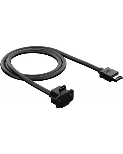 Кабел Fractal Design - FD USB-C, USB-C/Model-E, 1 m, черен - 2