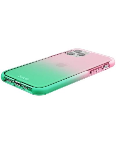 Калъф Holdit - SeeThru, iPhone 11 Pro, Grass green/Bright Pink - 3