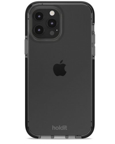 Калъф Holdit - Seethru, iPhone 13 Pro, черен - 2