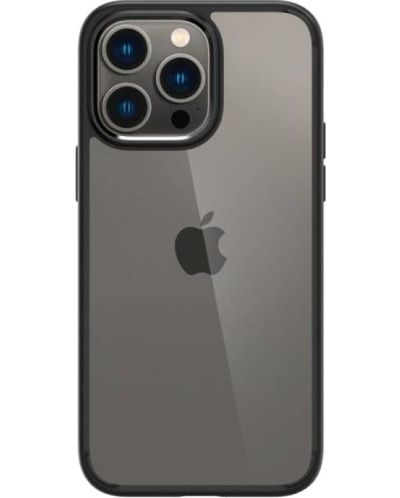 Калъф Spigen - Ultra Hybrid, iPhone 14 Pro, прозрачен/черен - 2