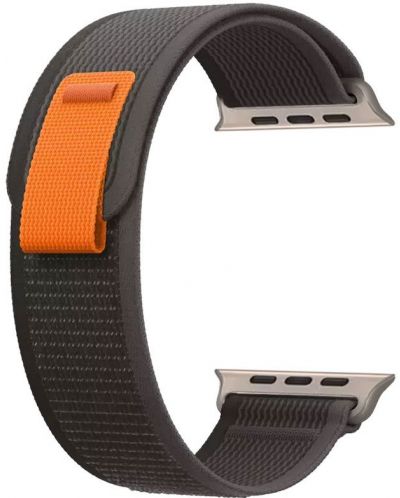 Каишка Trender - TR-ATX Textile, Apple Watch, 44/45 mm, черна - 1