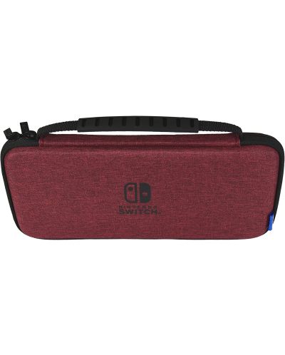 Калъф HORI - Slim Tough Pouch, червен (Nintendo Switch/OLED) - 3