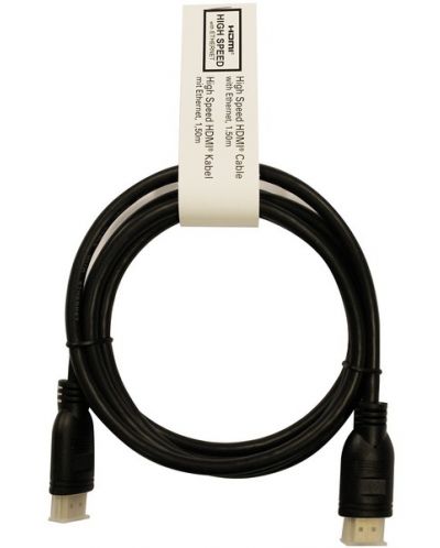 Кабел Vivanco - 42923, HDMI/HDMI, 1.5m, черен - 2