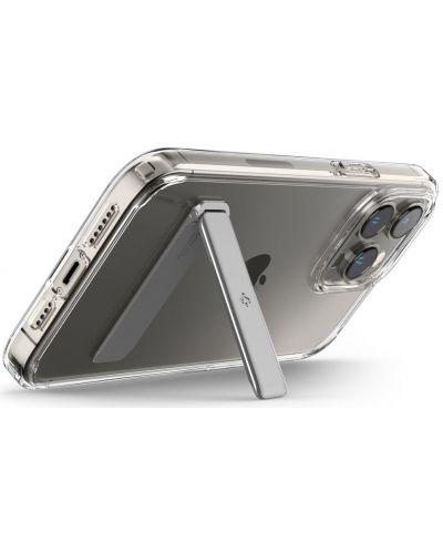 Калъф Spigen - Ultra Hybrid S, iPhone 14 Pro Max, прозрачен - 7